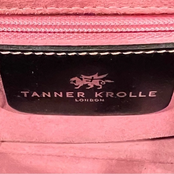 Tanner Krolle Brown and Pink Shoulder Bag with dust cover - Picture 7 of 8